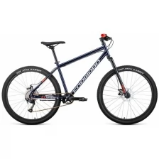 Велосипед Forward Sporting 27,5 X disc темно-синий/красный 20-21 г