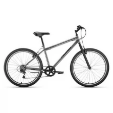 Велосипед ALTAIR MTB HT 1.0 26" (2022) (Велосипед ALTAIR MTB HT 26 1.0 (26" 7 ск. рост. 19") 2022, темно-серый/черный, RBK22AL26106)