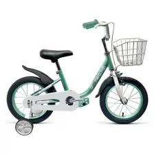 Велосипед FORWARD BARRIO 16 (16" 1 ск.) 2020-2021, красный, 1BKW1K1C1008