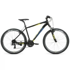 Велосипед Forward Apache 27,5 1.2 S 20-21 2022 Черный/Желтый (Дюйм:15)