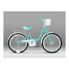 Велосипед 2-х колесный FLORINA 18 д. (зеленый/белый) FLORINA-N20-2