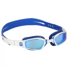 PH EP2840940LMB Очки для плавания Ninja (голубые, титановые,зеркальные линзы), white/blue