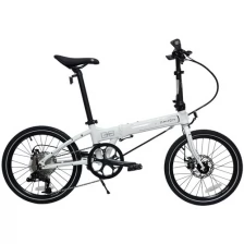 Велосипед Dahon Launch D8 20" (2022) (Велосипед Dahon Launch D8 YS701 (белый), складной, колеса 20", 8 ск., дисковые тормоза, VD22003)