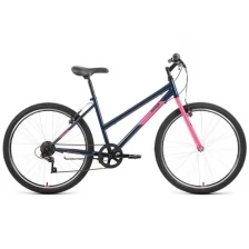 Велосипед ALTAIR MTB HT 26 low (26" 6 ск. рост. 15") 2022, мятный/черный, RBK22AL26119