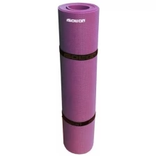 Коврик спортивный для фитнеса и йоги Isolon Sport 5, 180х60 см фиолетовый