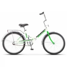 Велосипед PIONEER Oscar 24"/14" 2020-2021 white-green-black