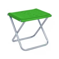 Стул походный складной Nika ПСП4 , пластик.сиденье , зелёный