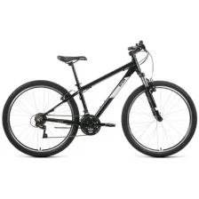 Велосипед ALTAIR AL 27,5 V (27,5" 21 ск. рост. 15") 2022, черный/серебристый, RBK22AL27200