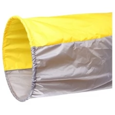 Тоннель для эстафет, длина 335 см, 1 кольцо диаметром 76 см, цвет жёлтый/серый