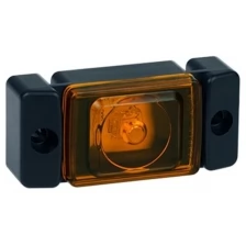 Фонарь габаритов 61.3731-00 (009.3731-02) LED желтый 24в кубик /55