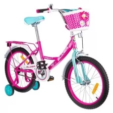 Велосипед Slider Dream, D колес 16", руль и сиденье регулируется, ножн. и ручн. тормоз, стальн. рама