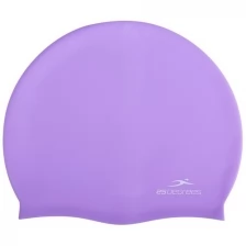 Шапочка для плавания Nuance Purple, силикон, детская