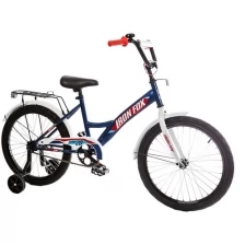 Велосипед Iron Fox Derby 20 1ск, синий/красный/белый
