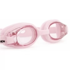 Очки плавательные Larsen DS204 розовый (силикон+поликарбонат)
