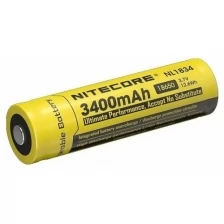 NiteCore Аккумулятор с защитой NITECORE NL1834 18650 3.7v 3400mA