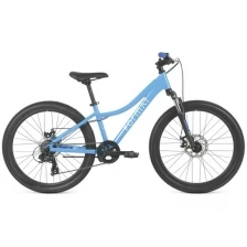 Велосипед FORMAT 6423 (24" 7 ск. рост. OS) 2022, голубой
