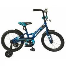 Велосипед детский двухколесный с колесами 16" Navigator BINGO синий ВН16152