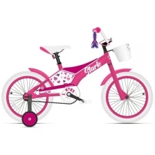 Велосипед Stark 2021 Tanuki 14 Girl розовый/фиолетовый (