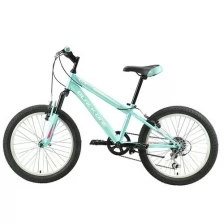 Велосипед Black One Ice Girl 20 2020-2021салатовый/белый/розовый (HQ-0003951)