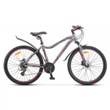 Велосипед STELS Miss 6100 D 26" V010 рама 17" Серый (требует финальной сборки)