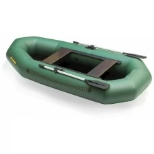 Лодка ПВХ "Компакт-240"М гребная (цвет зеленый)