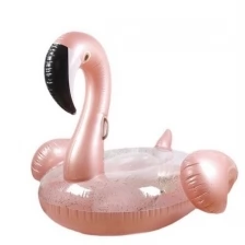 Надувной матрас "Фламинго", плот надувной в форме фламинго, надувной матрас для плавания, гигантский фламинго