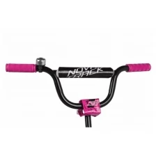 Велосипед NOVATRACK 18" STRIKE фиолетовый, тормоз ножной, крылья короткие, защита А-тип / велосипед детский