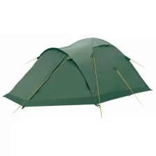 Трехместная палатка с предбанником XFY-1677, размер Д320*Ш210*В145. Туристическа палатка, цвет хаки