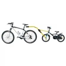 Прицепное устройство PERUZZO Trail Angel детского велосипеда к взрослому (желтое)
