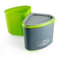 Набор посуды Gourmet Nesting Mug + Bowl, Green