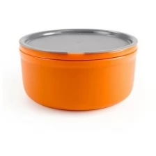 Кружка+миска пластиковая Ultralight Nesting Bowl & Mug, Orange