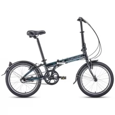 Городской велосипед Forward Enigma 20 3.0 (2021) сиреневый/коричневый 11"