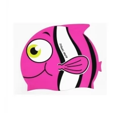 Шапочка для плавания Fish cap Pink