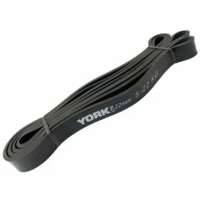Эспандер-резиновая петля "York" Crossfit 2080х4.5х22мм 5-22 кг черный