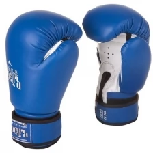 Боксерские перчатки BC-BBG-02 синий 10 oz