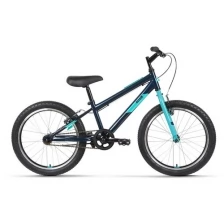 Велосипед ALTAIR MTB HT 20 1.0 рост. 10.5" 2022 темно-синий/бирюзовый