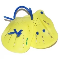 Лопатки для плавания SWIM TEAM. Размер S. S-HS-S (цвет желтый)