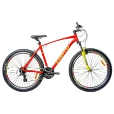 Велосипед горный SLY-22" матовый красный/matt red