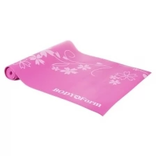 Коврик гимнастический Body Form BF-YM02 173*61*0,6 см. розовый