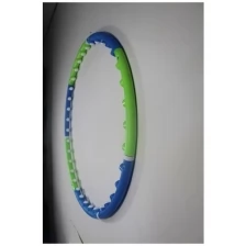 Обруч массажный LMAR PLAST 8 частей Сине-зеленый