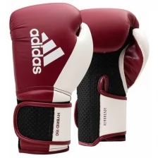 Перчатки боксерские Hybrid 150 бордово-белые (вес 12 унций)