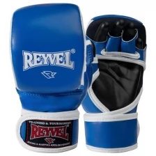 Перчатки ММА Pro Training Reyvel (XL, Синий)