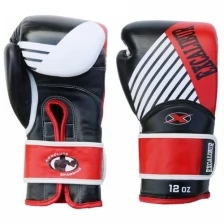 Перчатки боксерские Excalibur 8065/05 Black/White/Red PU 16 унций
