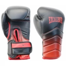 Перчатки боксерские Excalibur 8062/01 Black/Red PU 16 унций