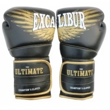 Перчатки боксерские Excalibur 8031/01 Black Buffalo 12 унций