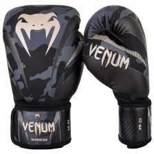 Перчатки боксерские Venum Impact Dark Camo/Sand 10 унций