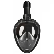 Маска для снорклинга черная SM/маска для плавания/M2068G