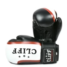 Перчатки боксерские CLIFF DRAGON FLEX, черные, размер 14 (oz)