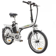 Электровелосипед GreenCamel Соло (R20 350W 36V 10Ah) складной (Серебристый)