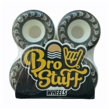 Колёса для скейтборда Bro Stuff BlackWhite Logo 52 мм 101A